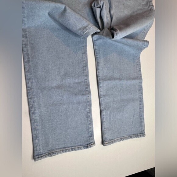 Women's plus size Regular Jean blue Fit Strech Coupe Standard Strech W38 L32 - Picture 4 of 16